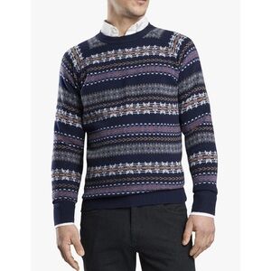 Peter Millar Mountainside Wicked Fair Isle Sweater